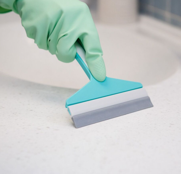 Водосгон - скребок 2в1, съемное лезвие 15.5х12см. / Скребок для авто